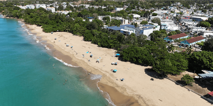 Playa Lala in Rincon, Puerto Rico